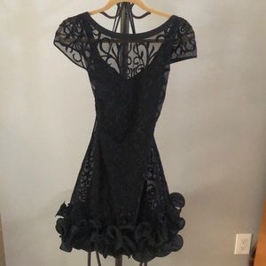 Black Lace cocktail dress
